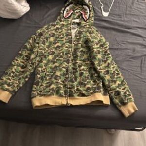 Bape Camouflage Hoodie Jacket